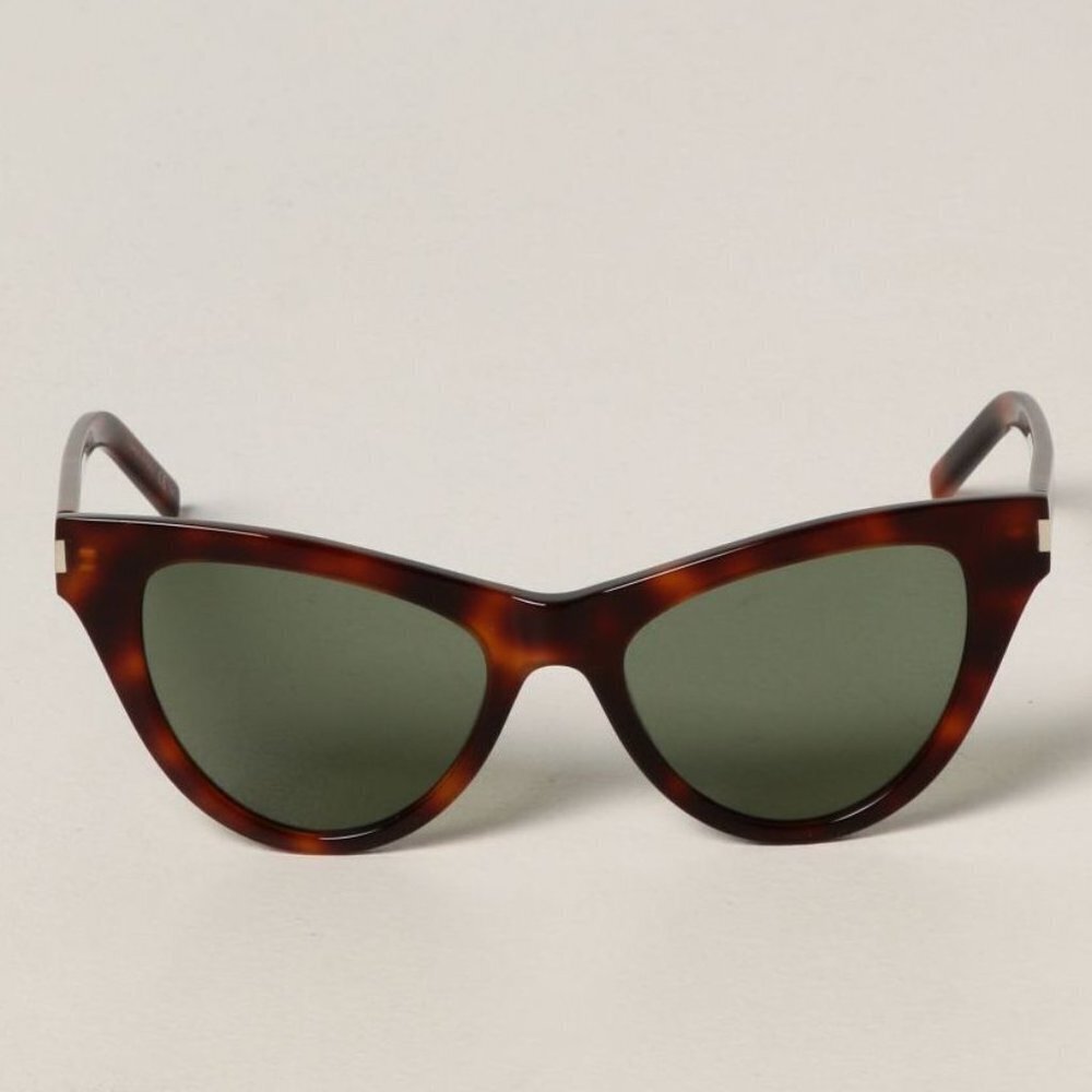 NWT Yves Saint Laurent SL425-003 Havana 54mm Sunglasses - Picture 2 of 8